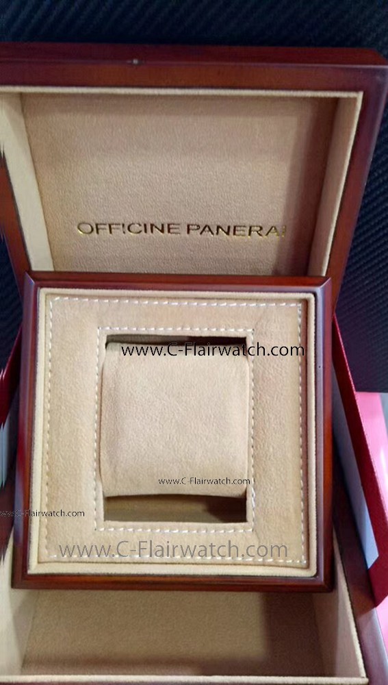 Officine Panerai Box Replica - Red Wooden Case